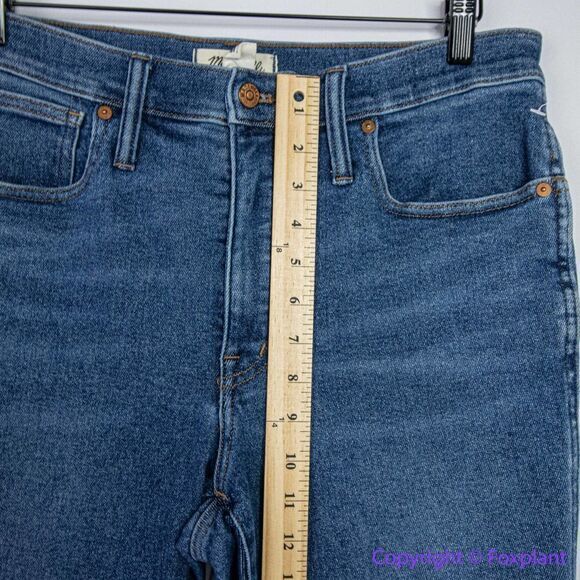 NEW Madewell 10" High-Rise Skinny Jeans Eardley Wash, 30 - Picture 5 of 14